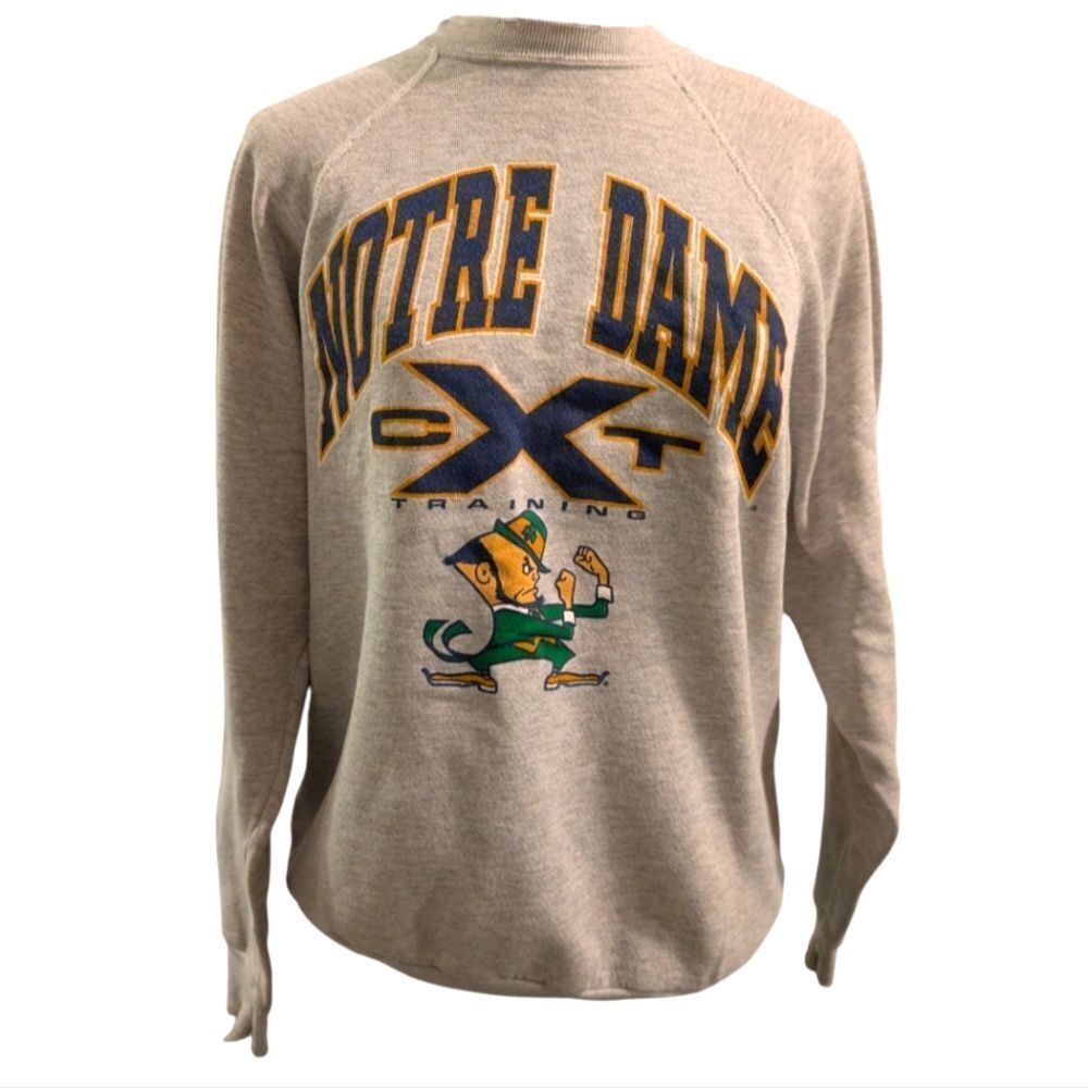 Vintage University of Notre Dame gray sweatshirt large‎